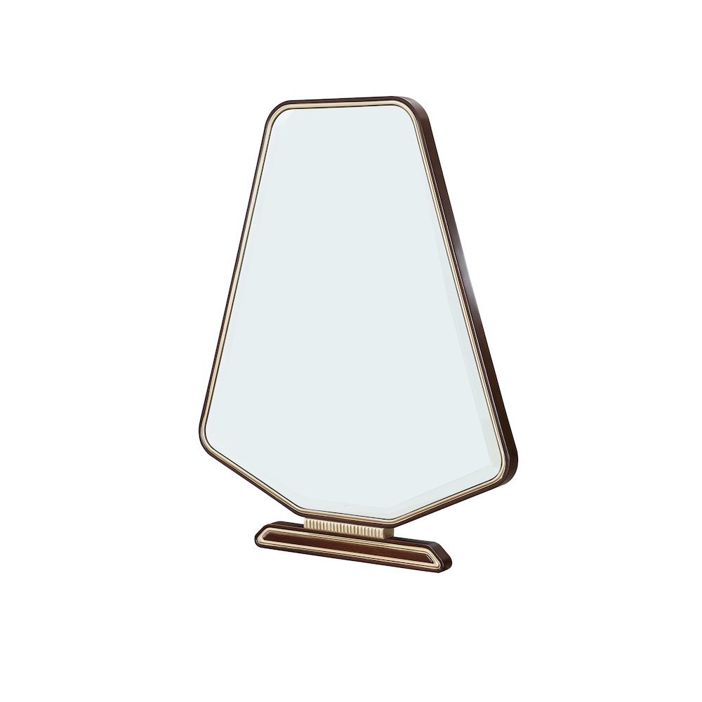 Houston Vanity Mirror - Walnut. Picture 1