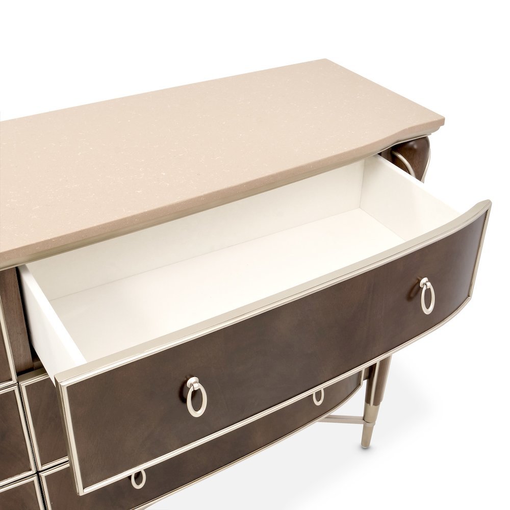 Villa Cherie Dresser - Hazelnut. Picture 5