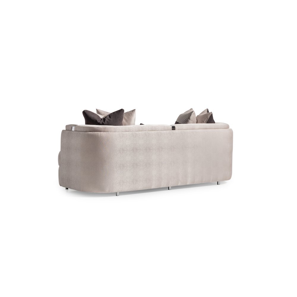 Carmela Sofa - Zinc/Silver. Picture 4