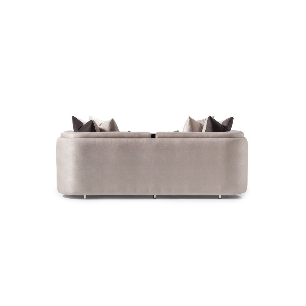 Carmela Sofa - Zinc/Silver. Picture 5