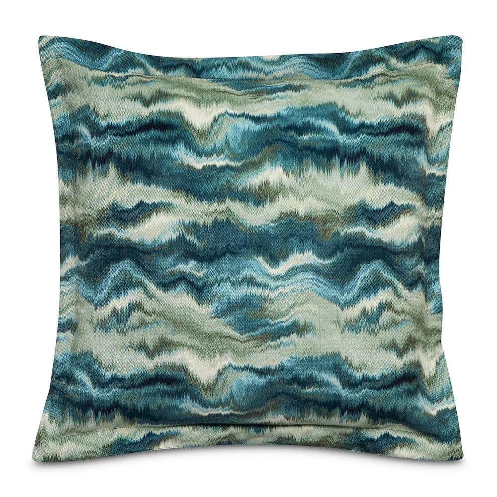 Renue Aurora 21" Square Pillow, Set of 2 - Juniper. Picture 1