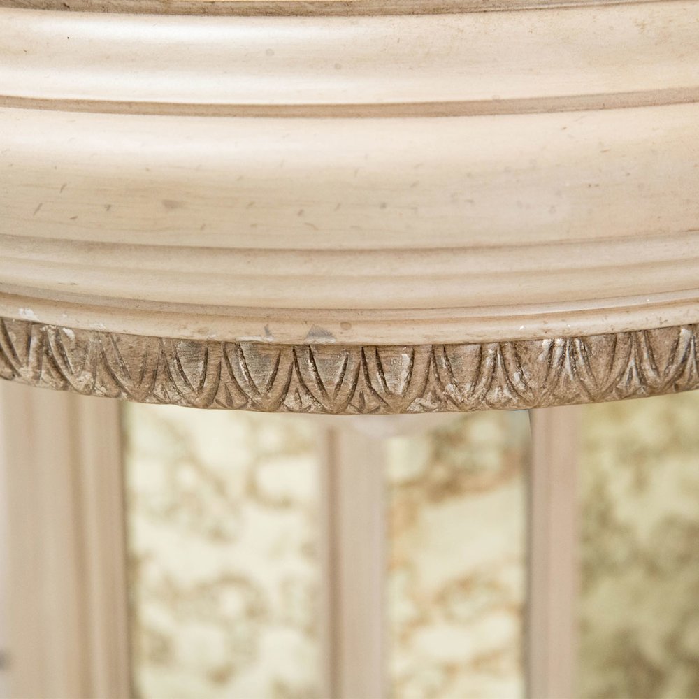 Platine de Royale Rectangular Dining Table - Champagne. Picture 4