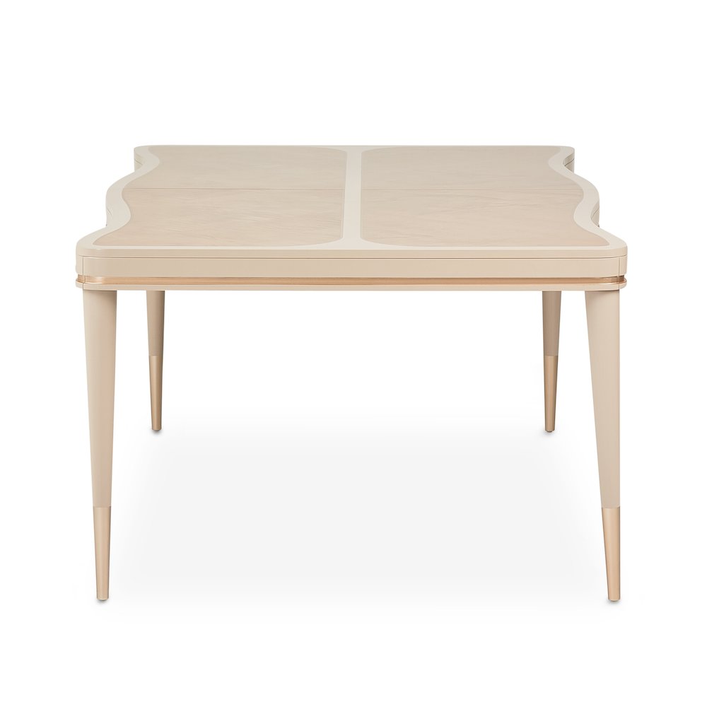 Malibu Crest Rectangular Dining Table - Blush. Picture 7