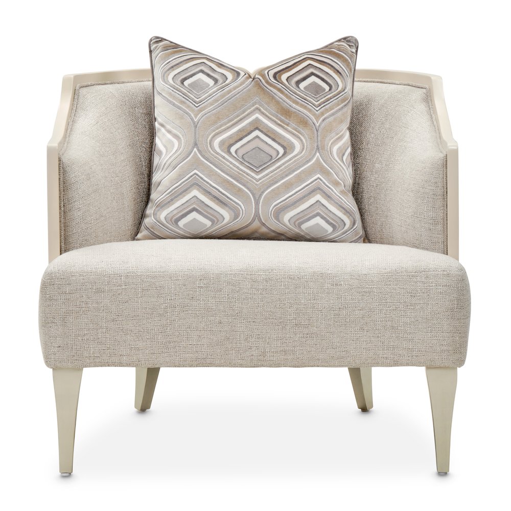 Camden Court Accent Chair - Flax/Pearl. Picture 2