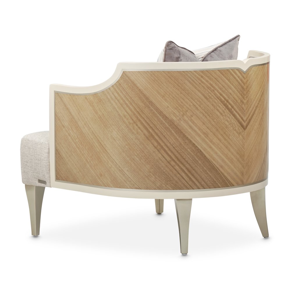 Camden Court Accent Chair - Flax/Pearl. Picture 6