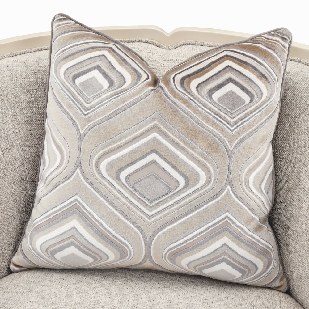 Camden Court Accent Chair - Flax/Pearl. Picture 8