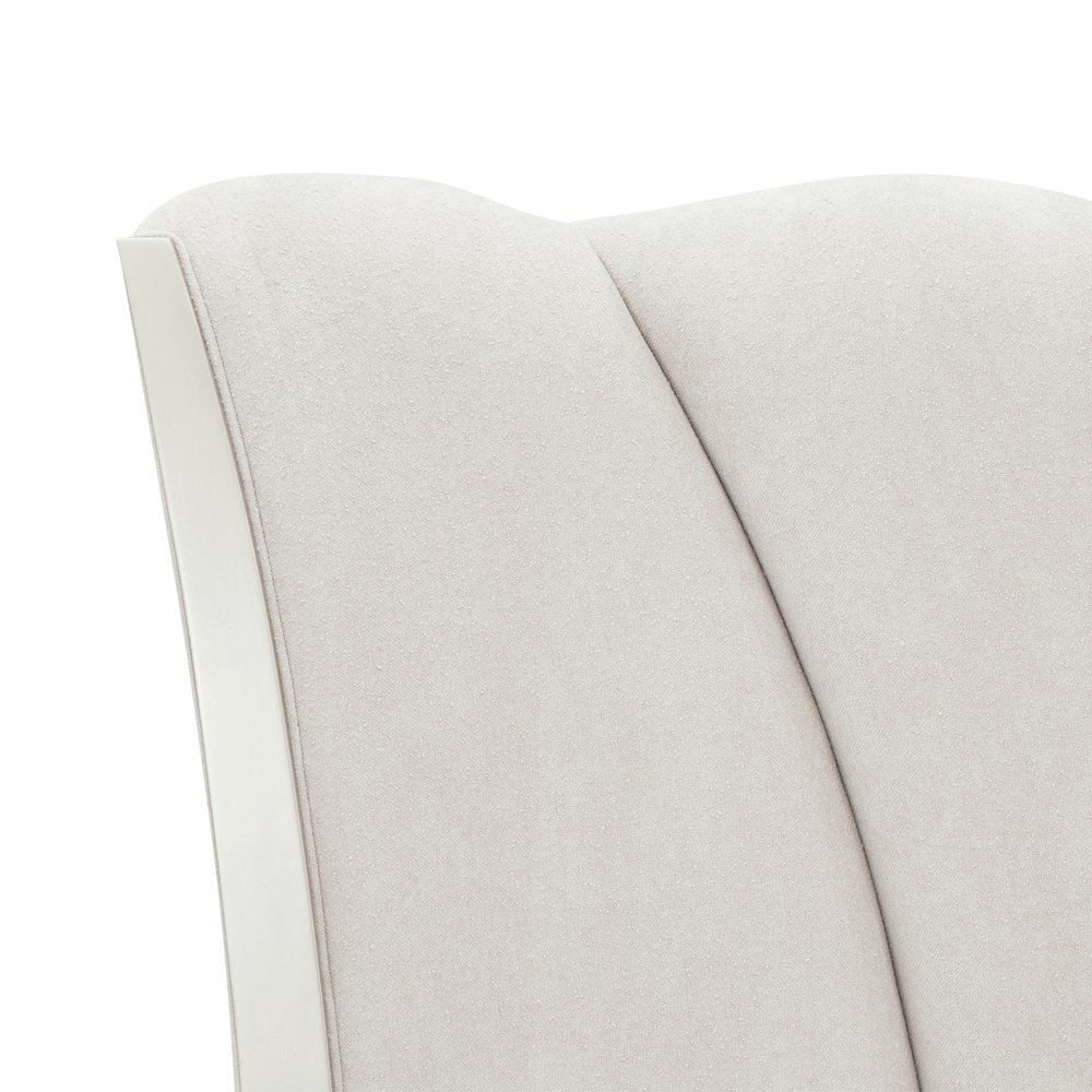 La Marisia Upholstered Queen Bed - Tranquil/Champagne Gold. Picture 10