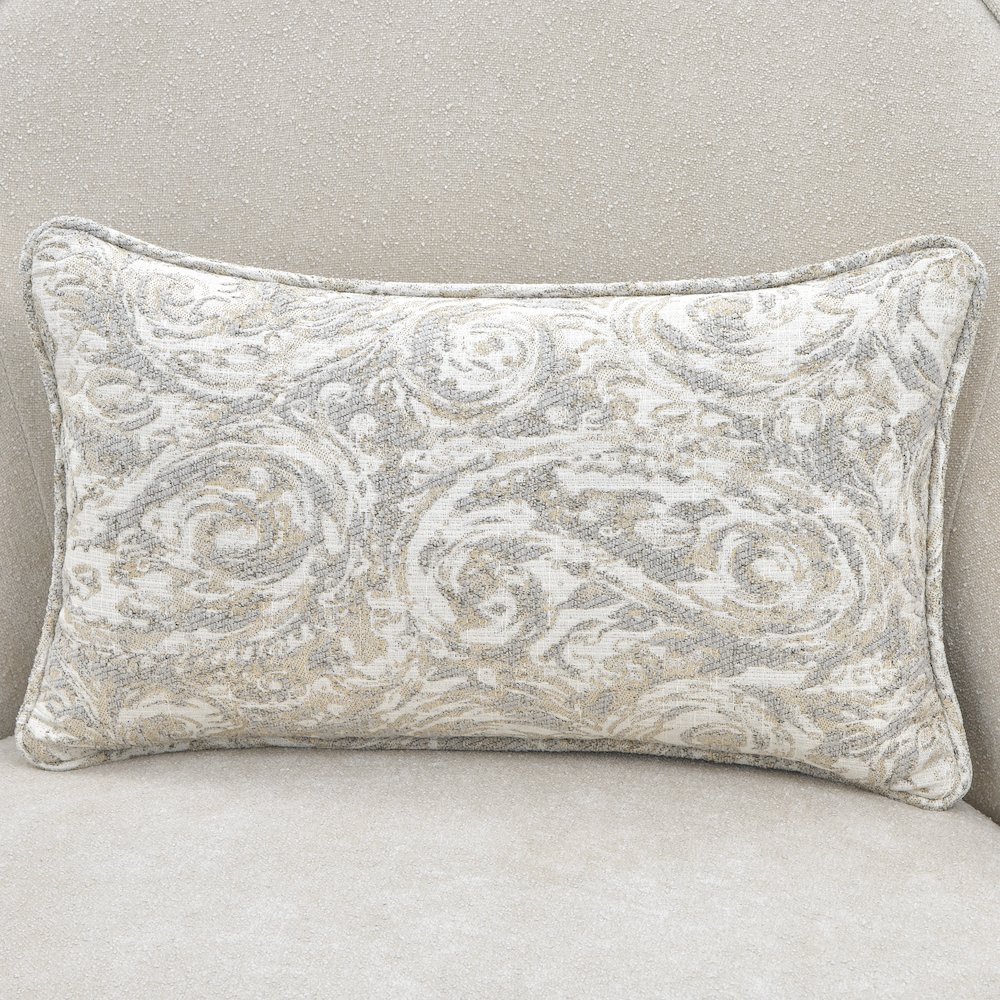 La Marisia Chenille Accent Chair - Tranquil/Light Champagne. Picture 15