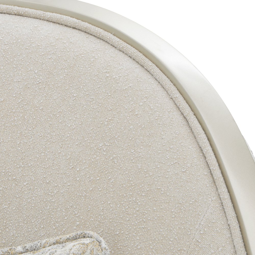 La Marisia Chenille Accent Chair - Tranquil/Light Champagne. Picture 10