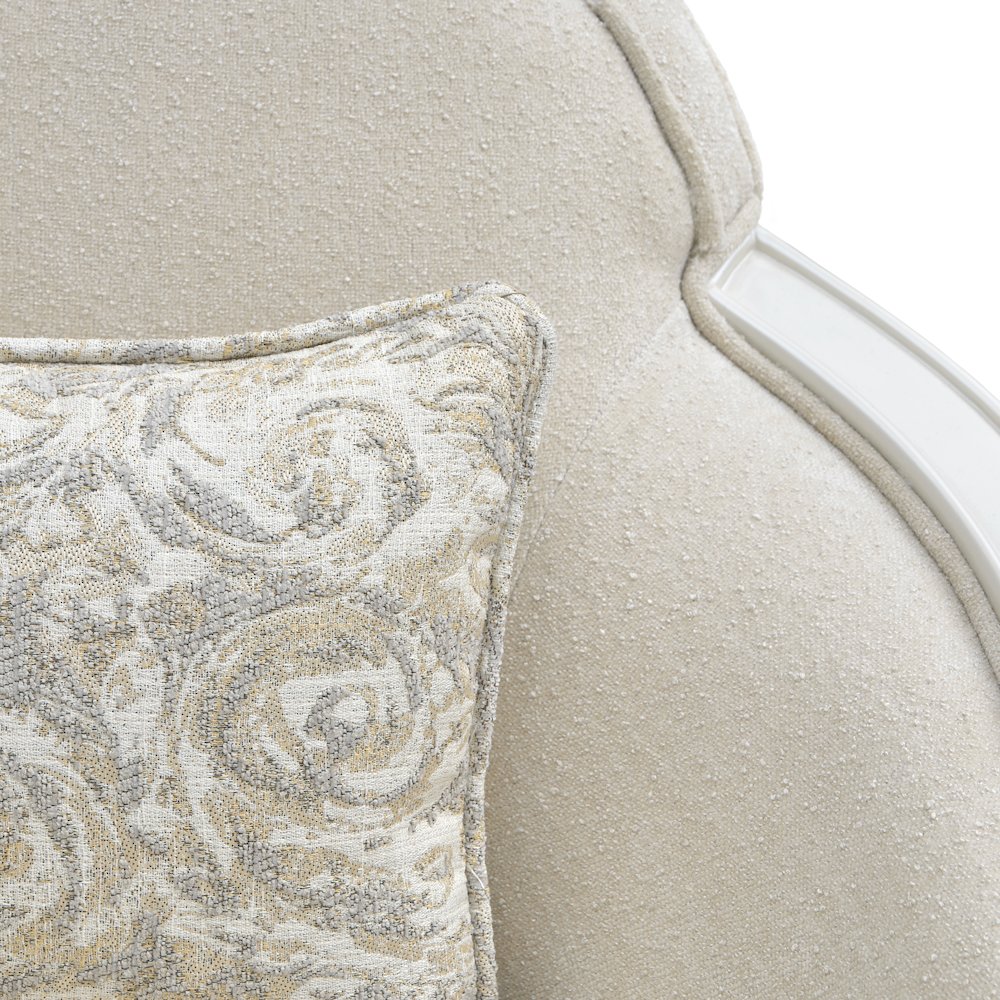 La Marisia Chenille Matching Chair - Tranquil/Creamy Pearl. Picture 11