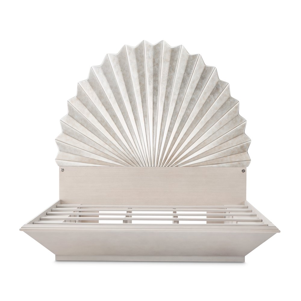 Fantosini King Fan Bed - Silver Leaf. Picture 3