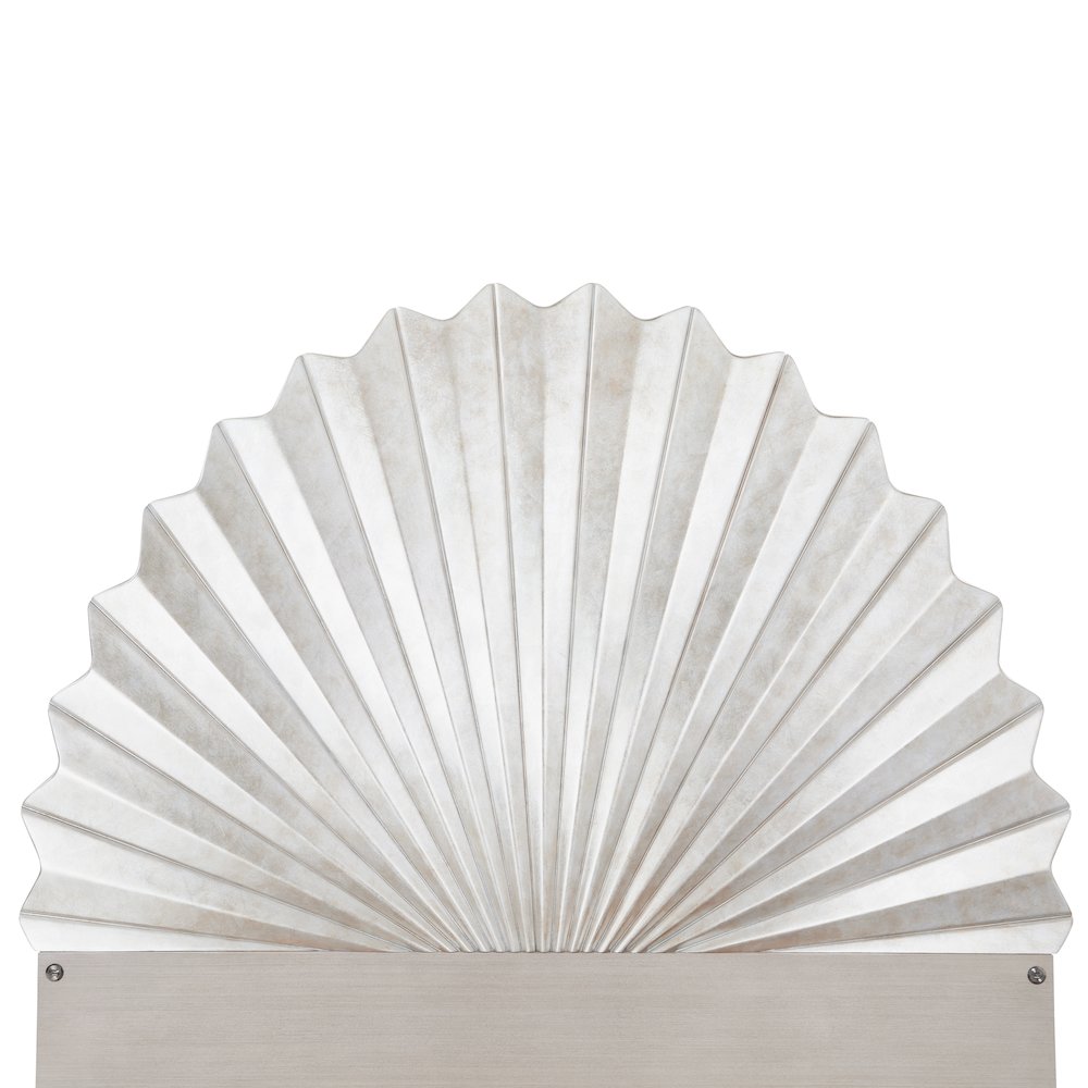 Fantosini King Fan Bed - Silver Leaf. Picture 4