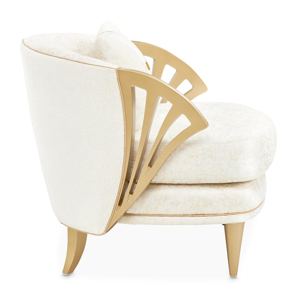 La Terrazza Accent Chair - Starlight/Light Champagne. Picture 1
