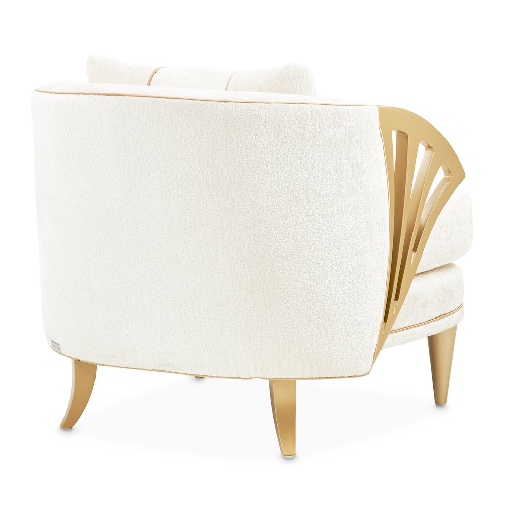 La Terrazza Accent Chair - Starlight/Light Champagne. Picture 2