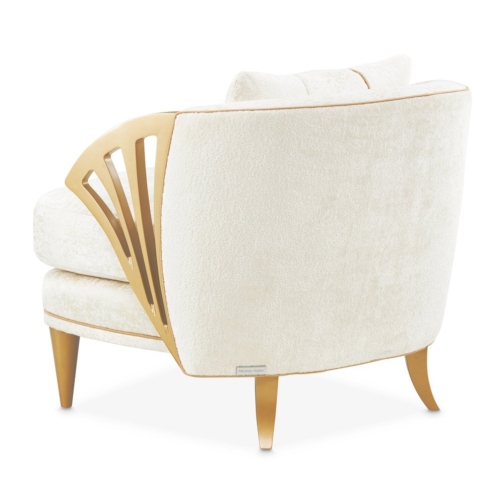 La Terrazza Accent Chair - Starlight/Light Champagne. Picture 6