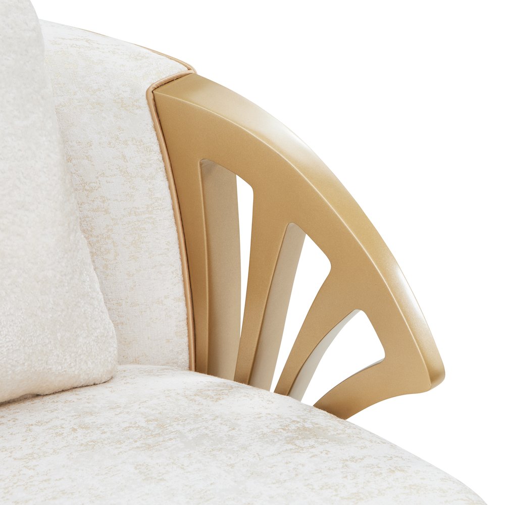 La Terrazza Accent Chair - Starlight/Light Champagne. Picture 10