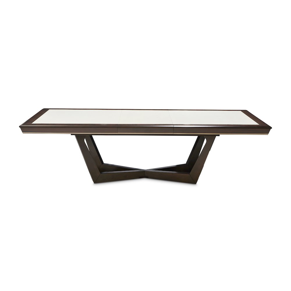 Belmont Place Rectangular Dining Table - Espresso. Picture 3