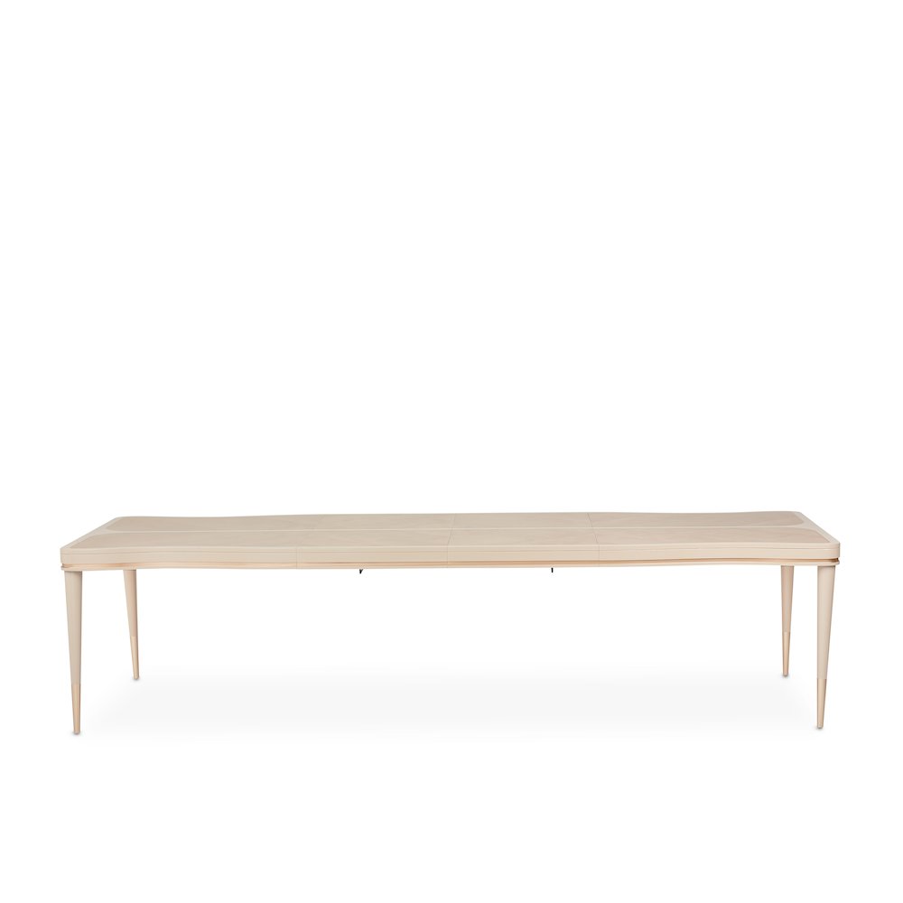 Malibu Crest Rectangular Dining Table - Blush. Picture 5