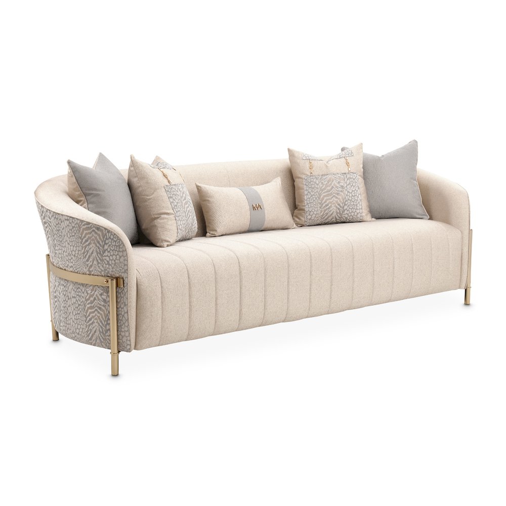 Lisbon Sofa - Opal/Gold. Picture 3