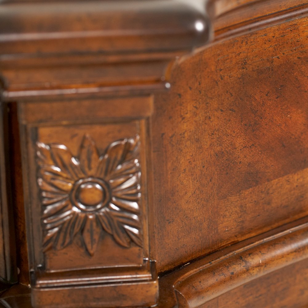 Windsor Court Nightstand - Vintage Fruitwood. Picture 7