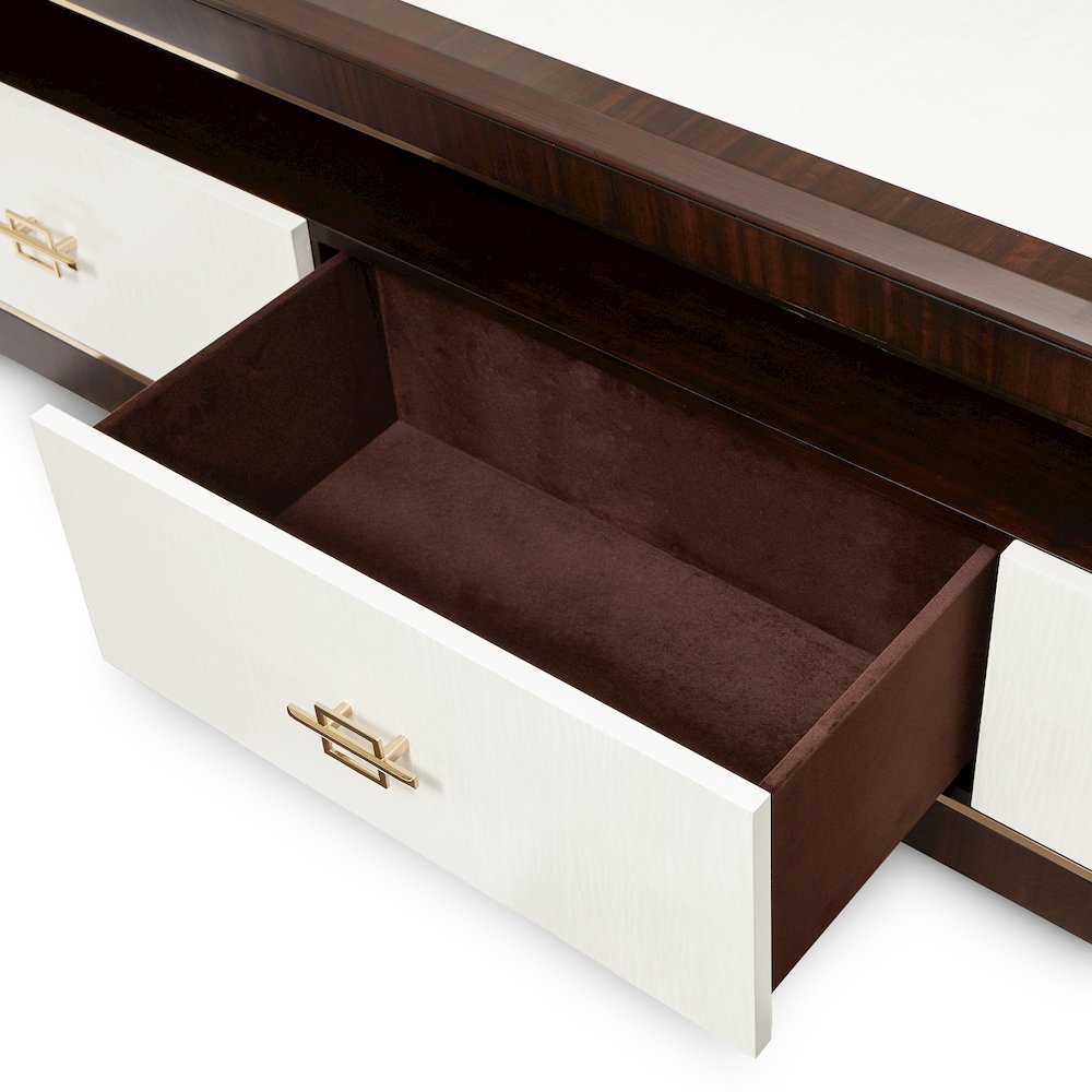 Belmont Place Media Cabinet - Espresso. Picture 4