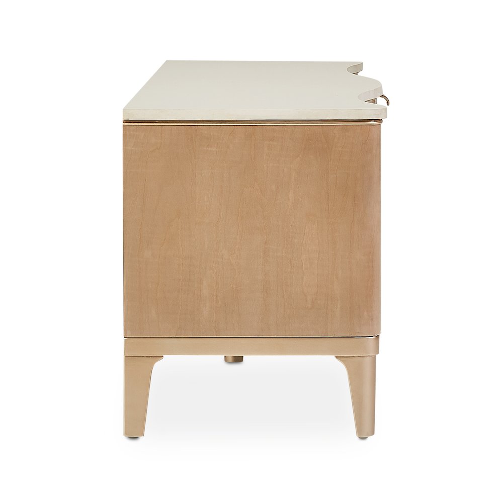 Malibu Crest TV Console - Blush. Picture 3