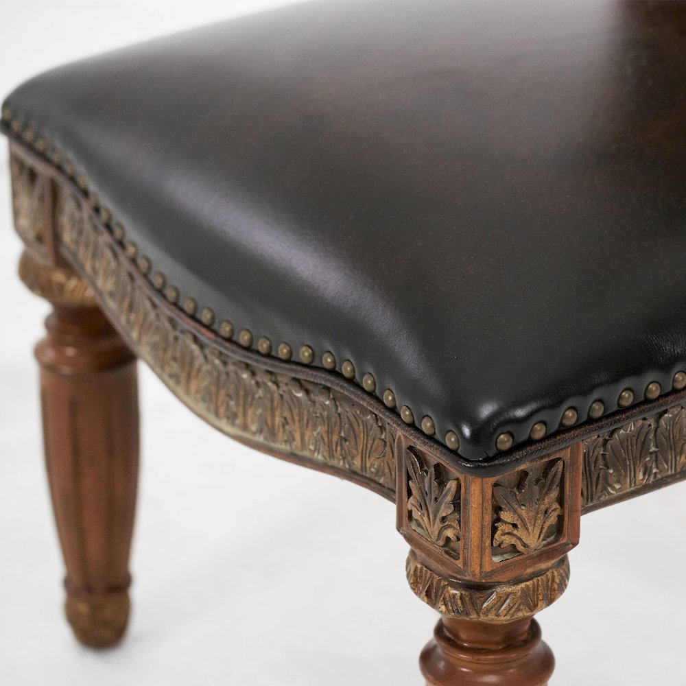 Villa Valencia Dining Side Chair - Classic Chestnut Set of 2. Picture 4