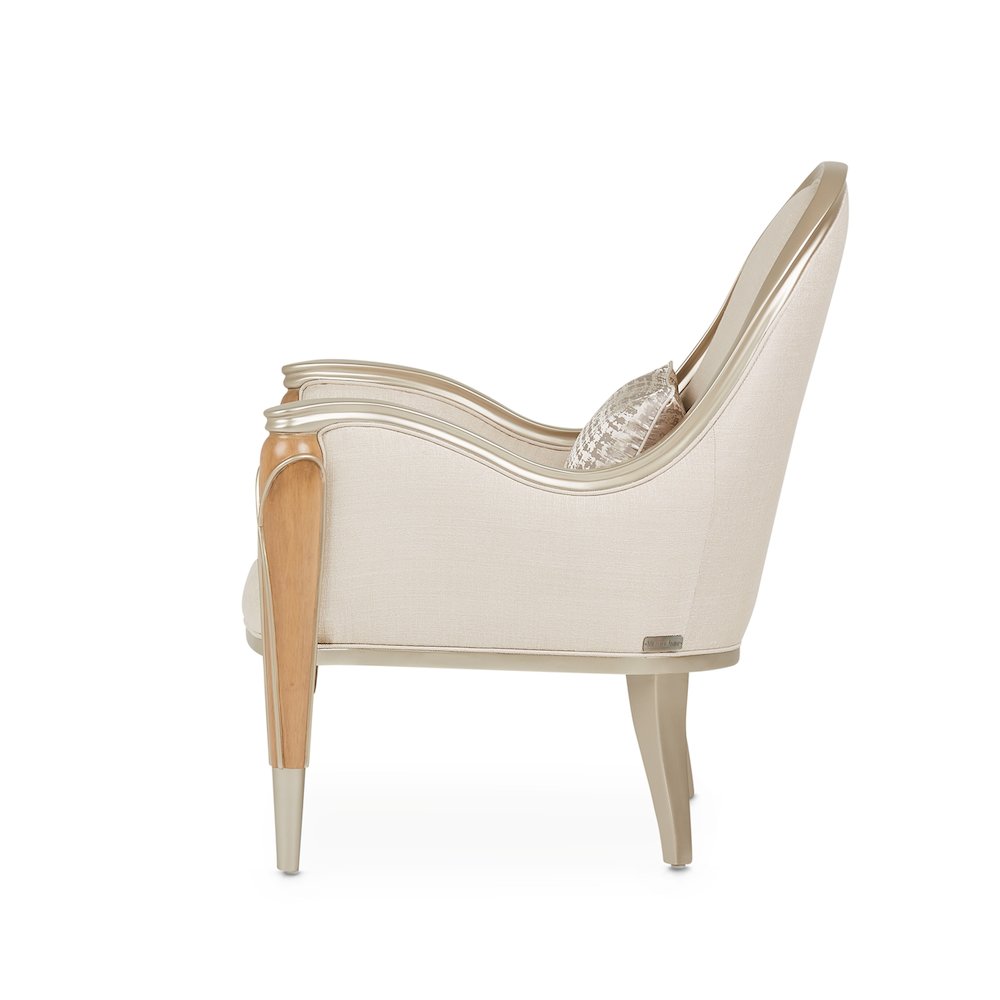 Villa Cherie Matching Chair - Pearl/Caramel. Picture 11