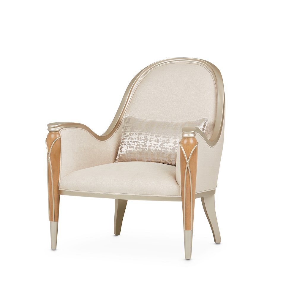 Villa Cherie Matching Chair - Pearl/Caramel. Picture 4
