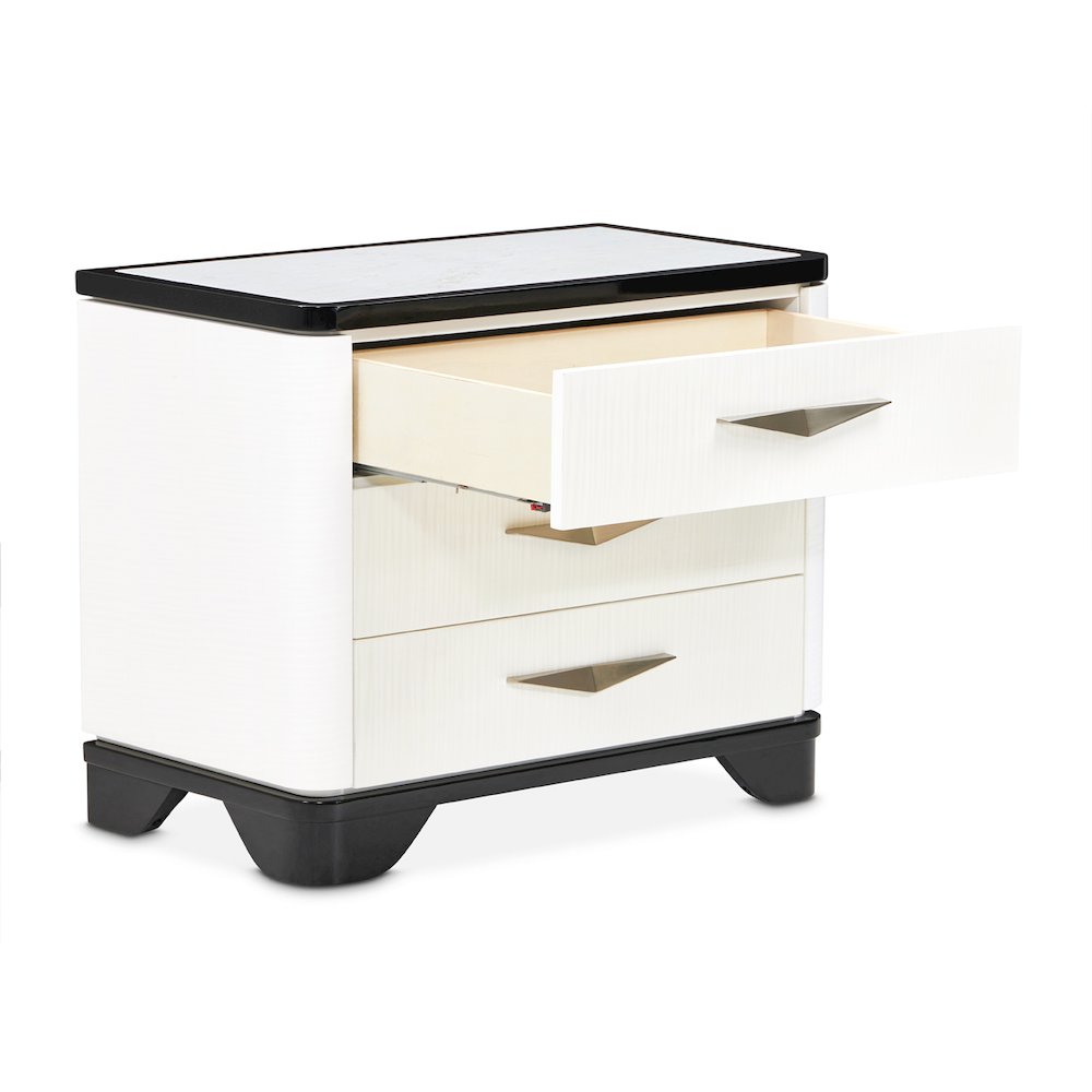 Tuxedo Large Nightstand - Piano Keyboard. Picture 3