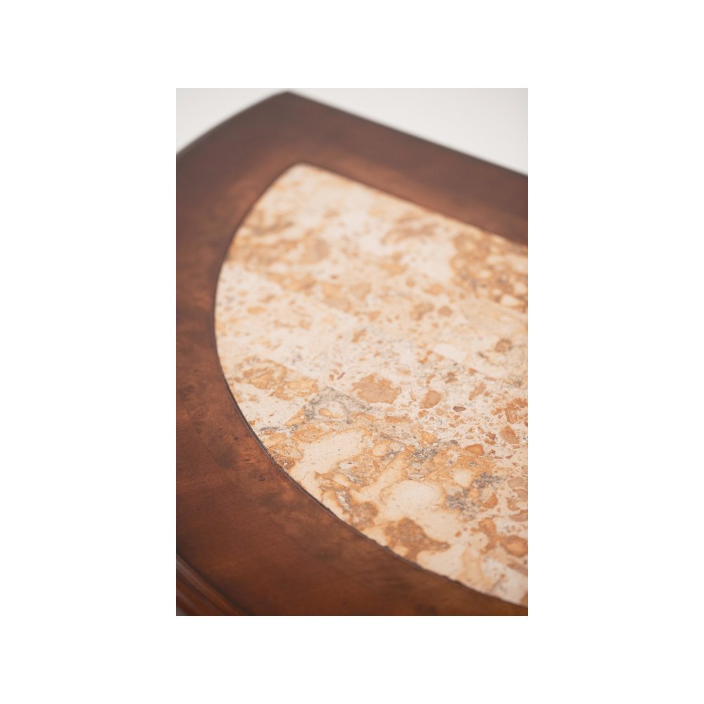 Cortina Bedside Chest - Honey Walnut. Picture 13