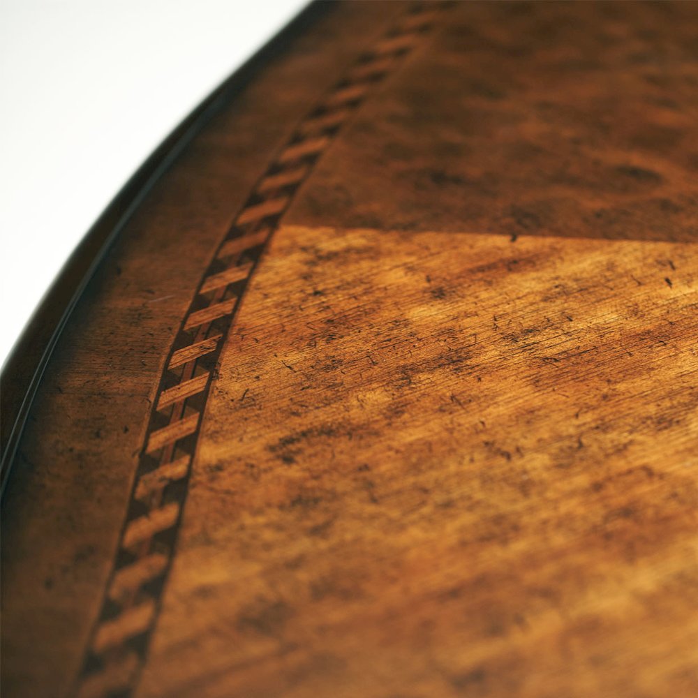 Windsor Court Gathering Table - Vintage Fruitwood. Picture 4