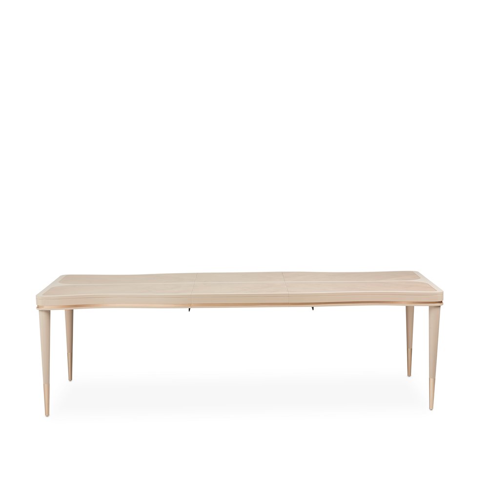Malibu Crest Rectangular Dining Table - Blush. Picture 4