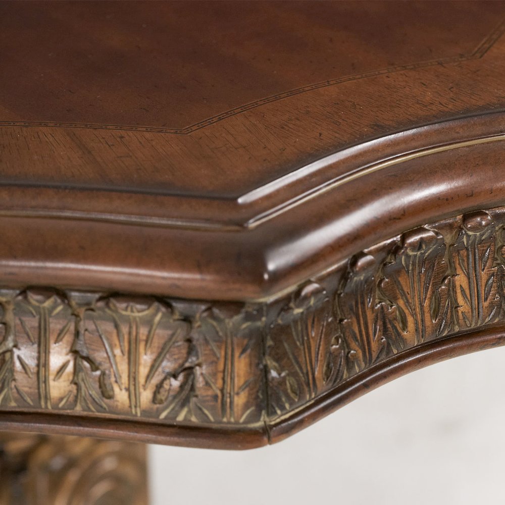 Villa Valencia Rectangular Dining Table - Classic Chestnut. Picture 2