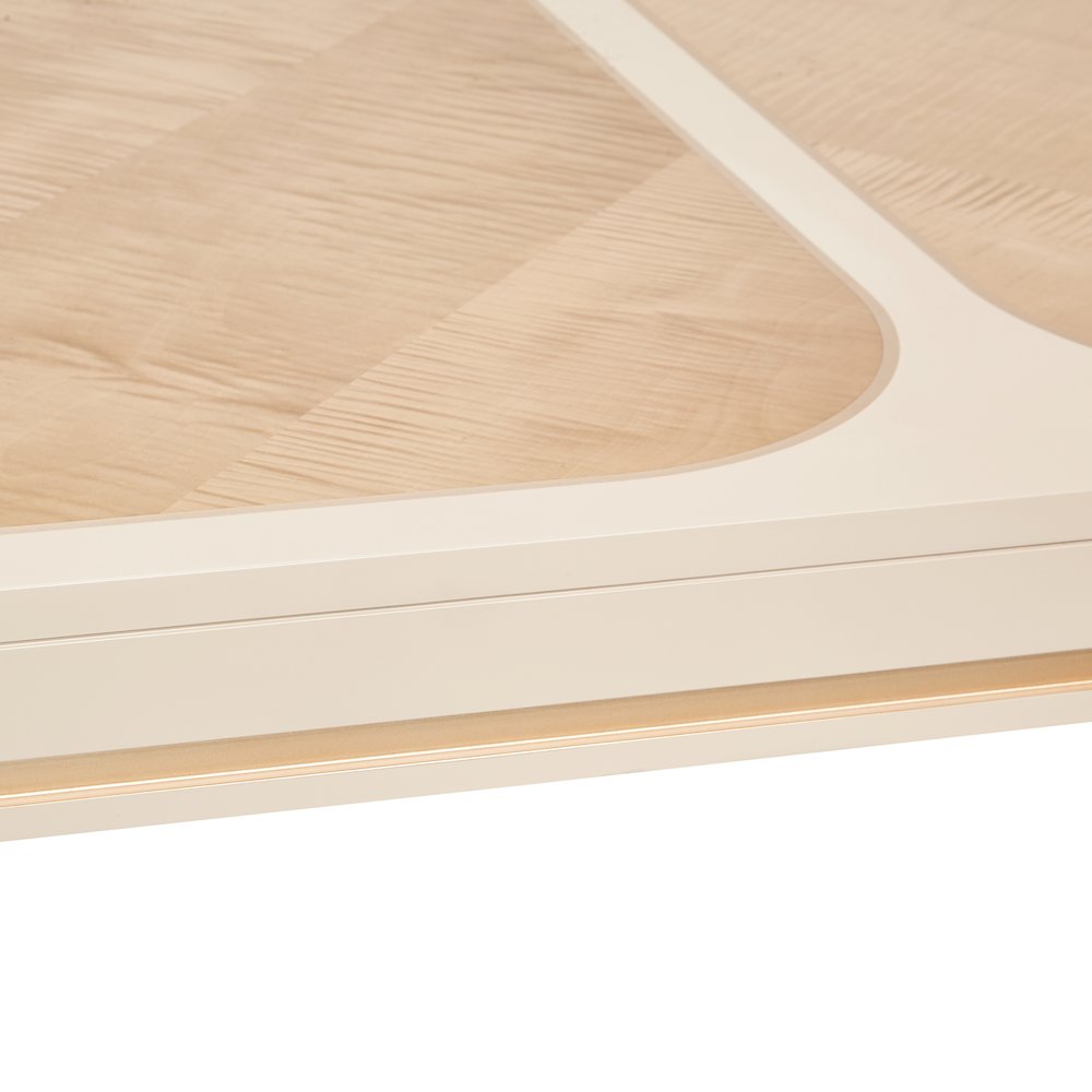 Malibu Crest Rectangular Dining Table - Blush. Picture 16