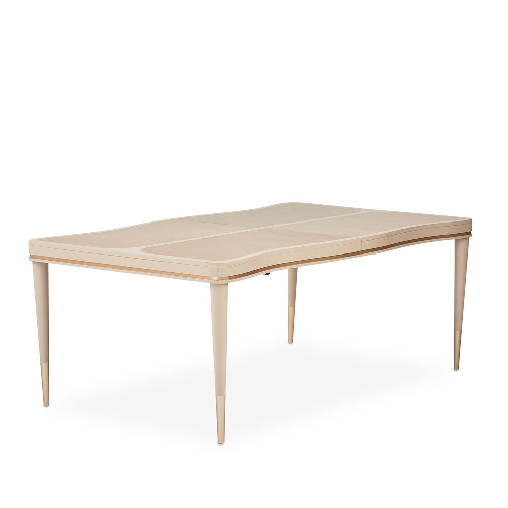 Malibu Crest Rectangular Dining Table - Blush. Picture 11