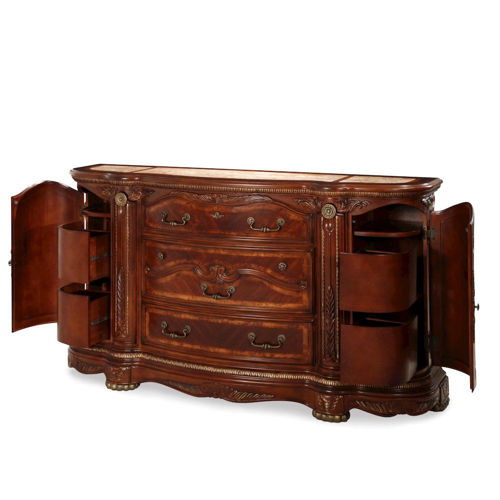 Cortina Dresser - Honey Walnut. Picture 9