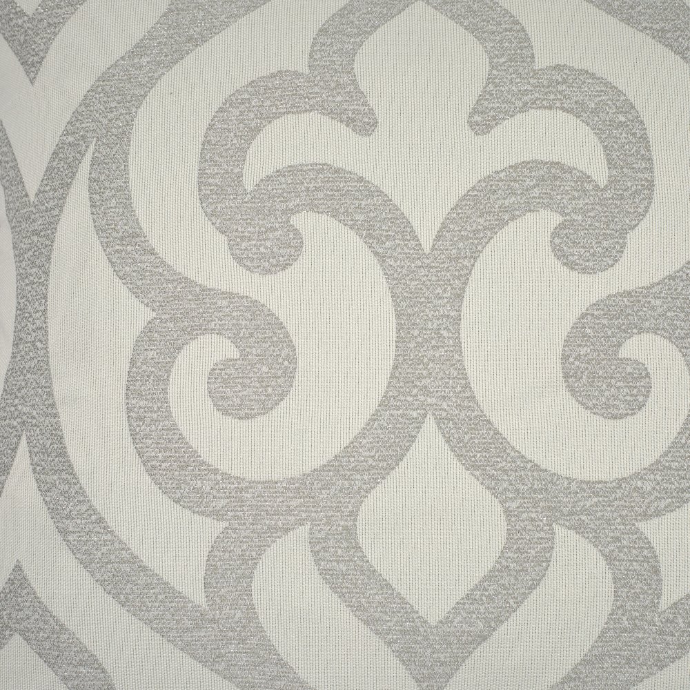 Canterbury 7-Piece Queen Comforter Set - Silver. Picture 11