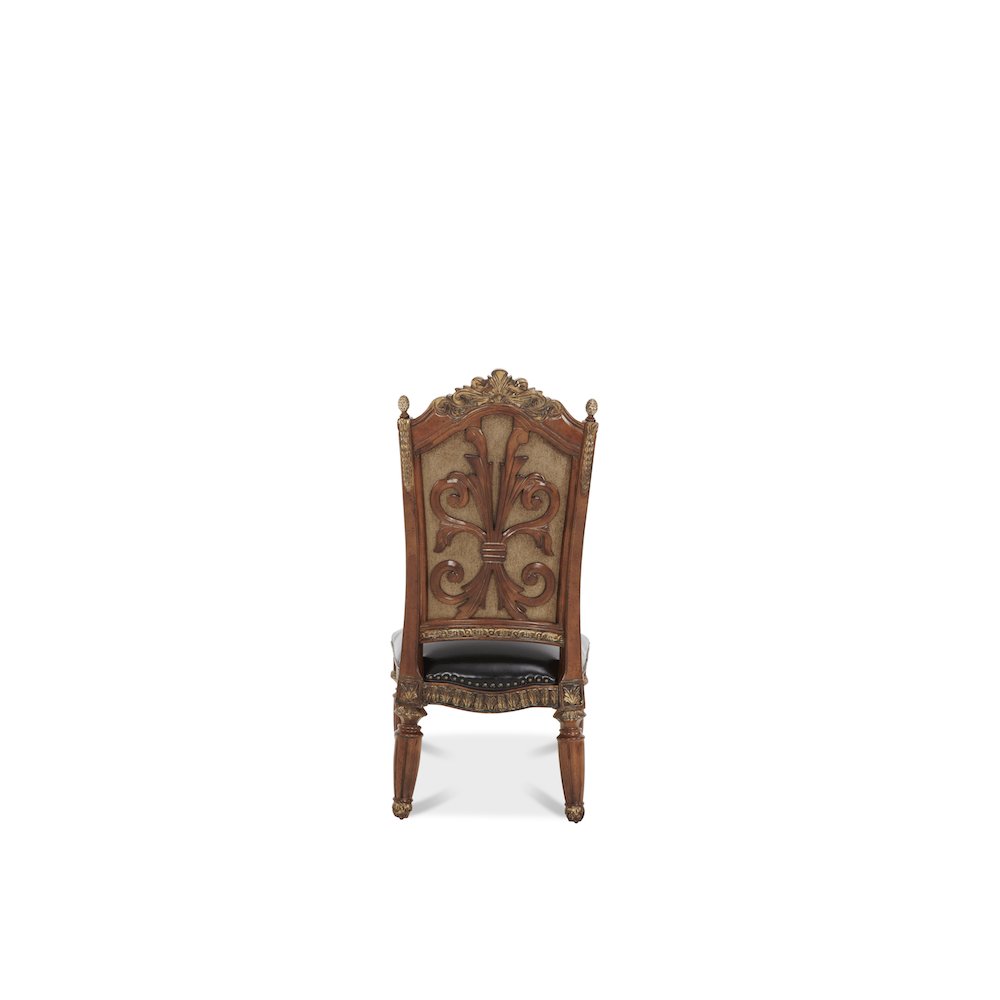 Villa Valencia Dining Side Chair - Classic Chestnut Set of 2. Picture 7