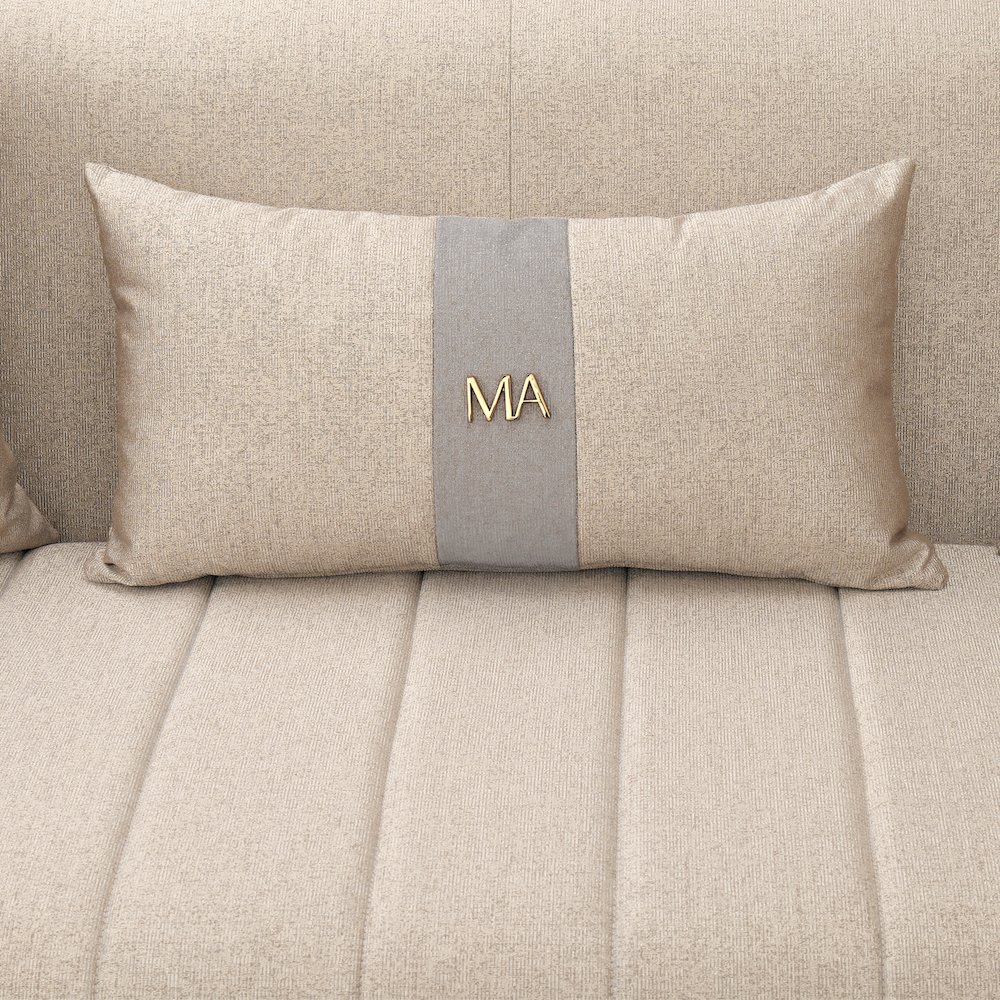 Lisbon Sofa - Opal/Gold. Picture 10