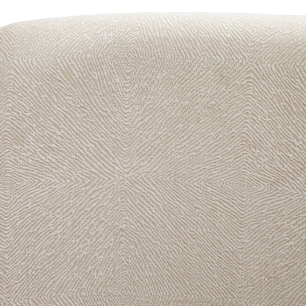 Carmela Dining Arm Chair - Shimmer Ivory. Picture 12