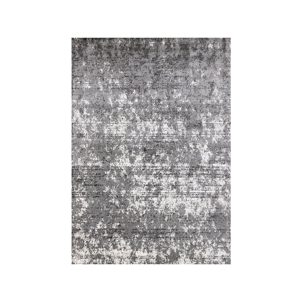 Washable Distressed 7x10 Rug, Grey and White Area Rug for Modern Living Spaces. Picture 1