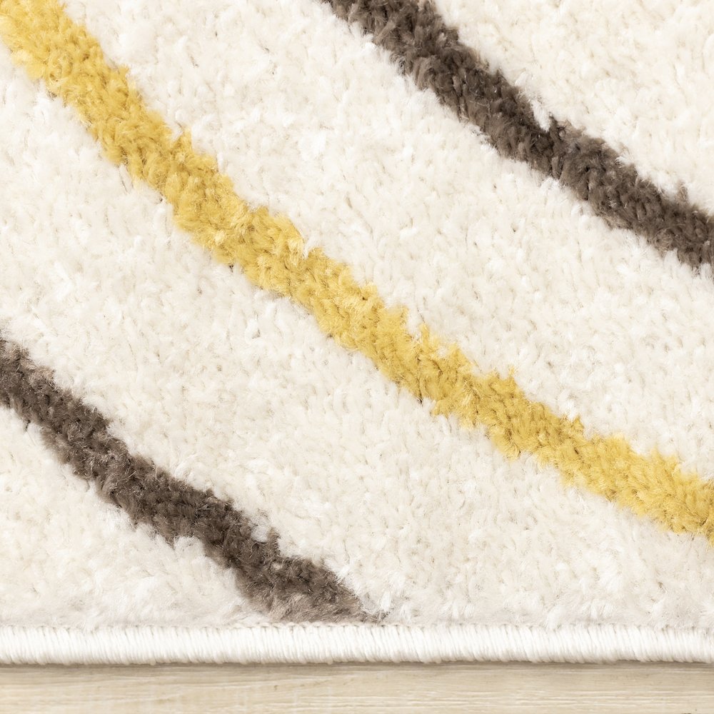 Maui Double Rainbow Multi-Colored Indoor Rug, 7'10'' x 10'6''. Picture 10