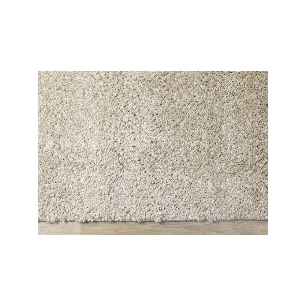 Palmer Soft Beige Neutral Shag Rug, 5'3" x 7'7". Picture 9