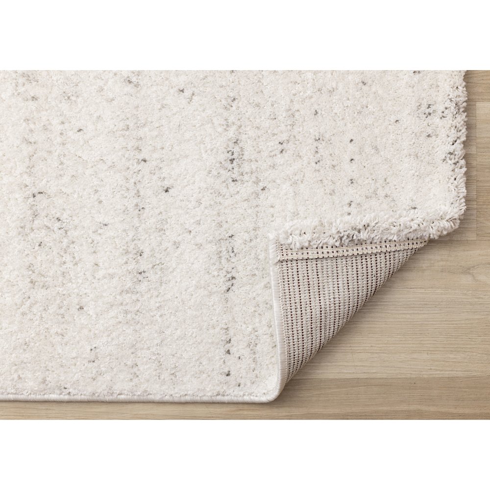Sakura White Grey Speckled Area Rug, 7'10" x 10'10". Picture 7