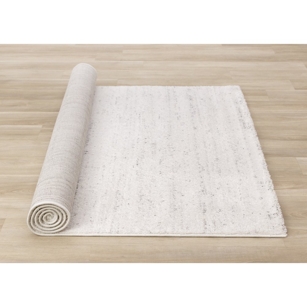 Sakura White Grey Speckled Area Rug, 7'10" x 10'10". Picture 8