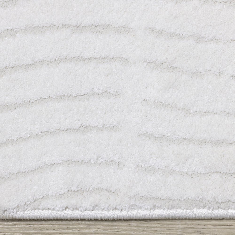 Holly Light Cream Swirl Soft Textured Area Rug, 7'10" x 10'6". Picture 10
