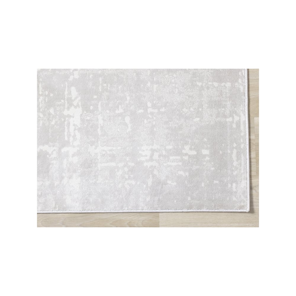 Holly Light Cream Distressed Textured Rug, 7'10" x 10'6". Picture 6