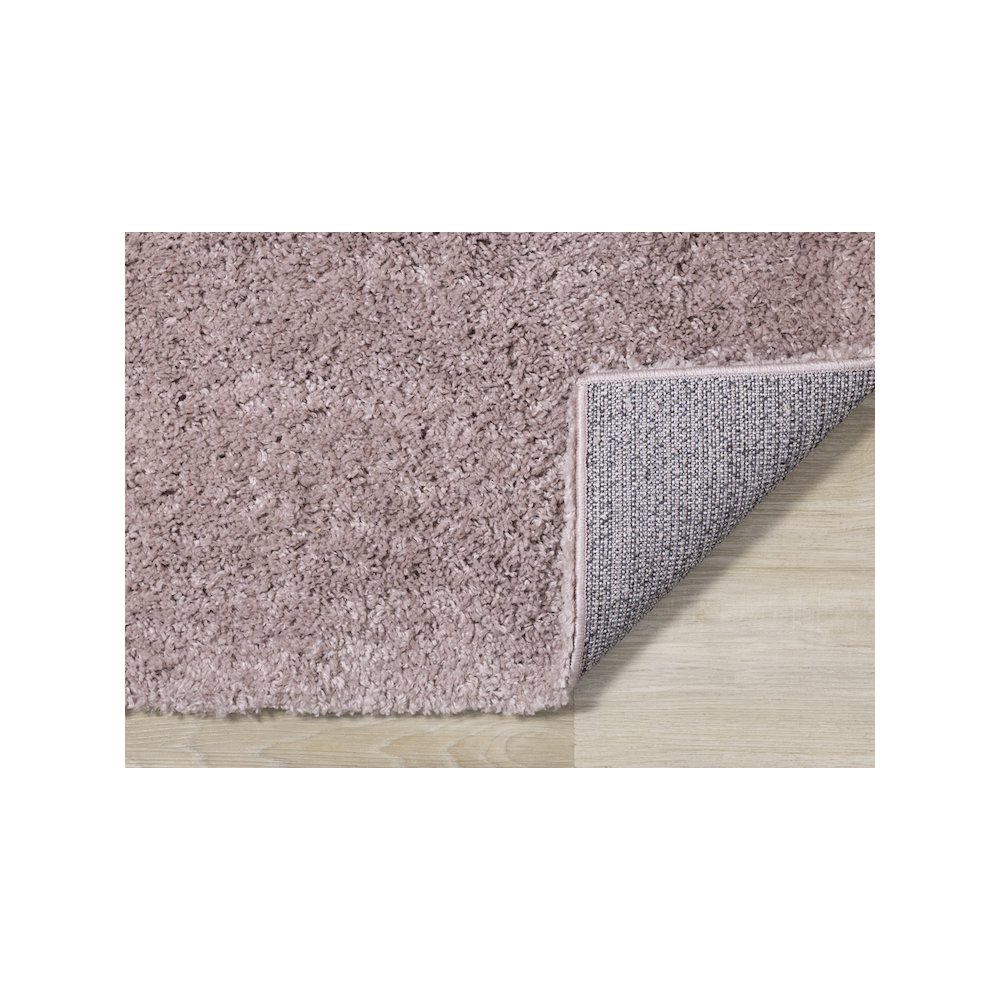 Palmer Soft Pink Shag Rug, 6'7" x 9'6". Picture 7