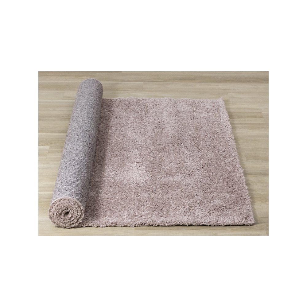 Palmer Soft Pink Shag Rug, 6'7" x 9'6". Picture 8